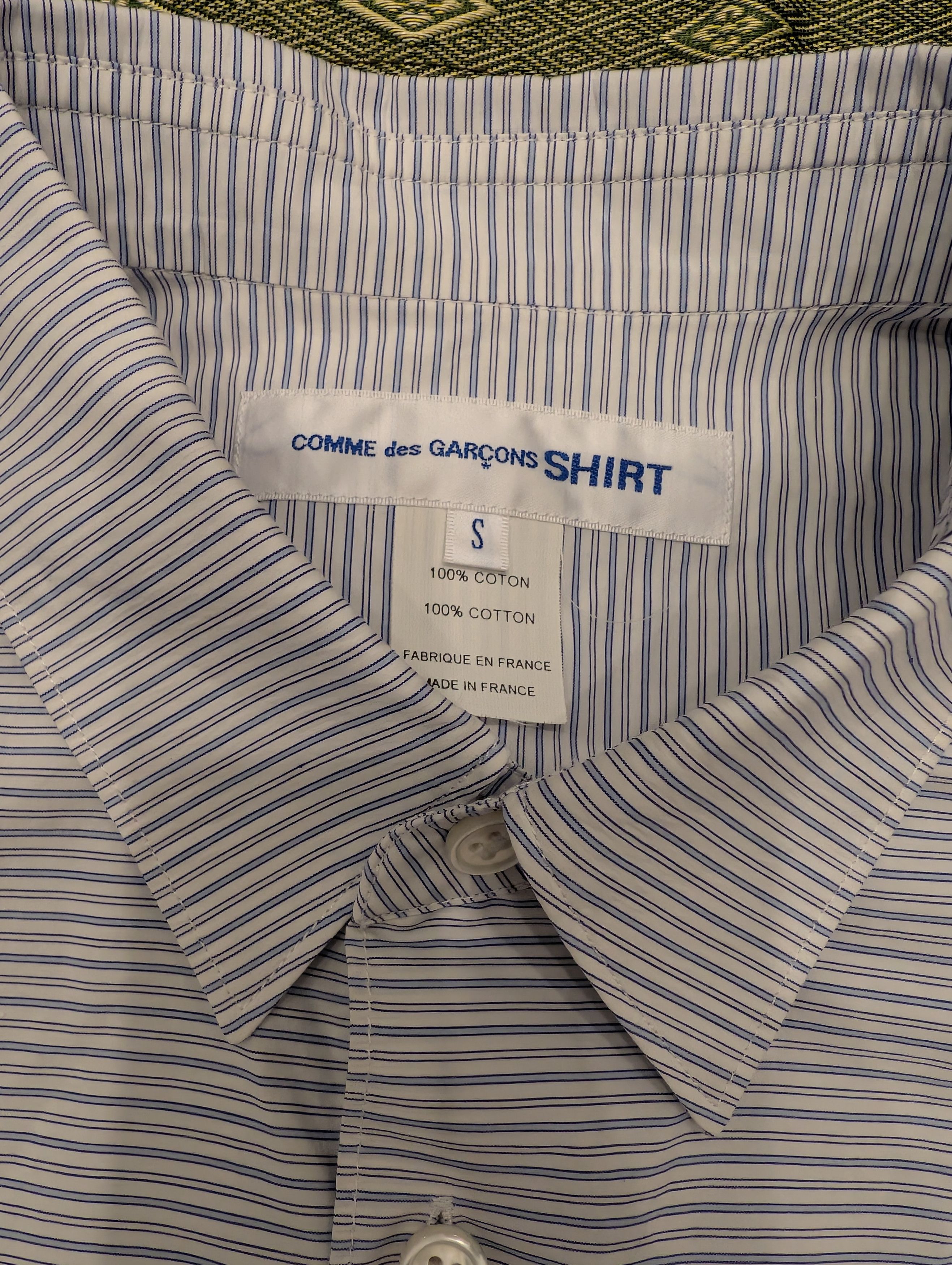 Comme des Garcons COMME des GARCONS SHIRT Striped Button Up Made in France Size US S / EU 44-46 / 1 - 3 Thumbnail