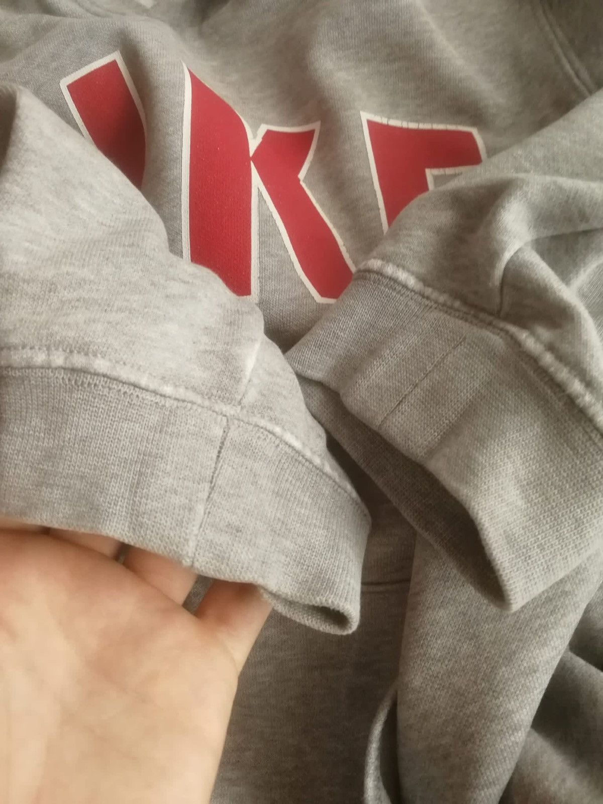 Nike × Vintage Vintage Nike big logo hoodie y2k Size US S / EU 44-46 / 1 - 10 Thumbnail