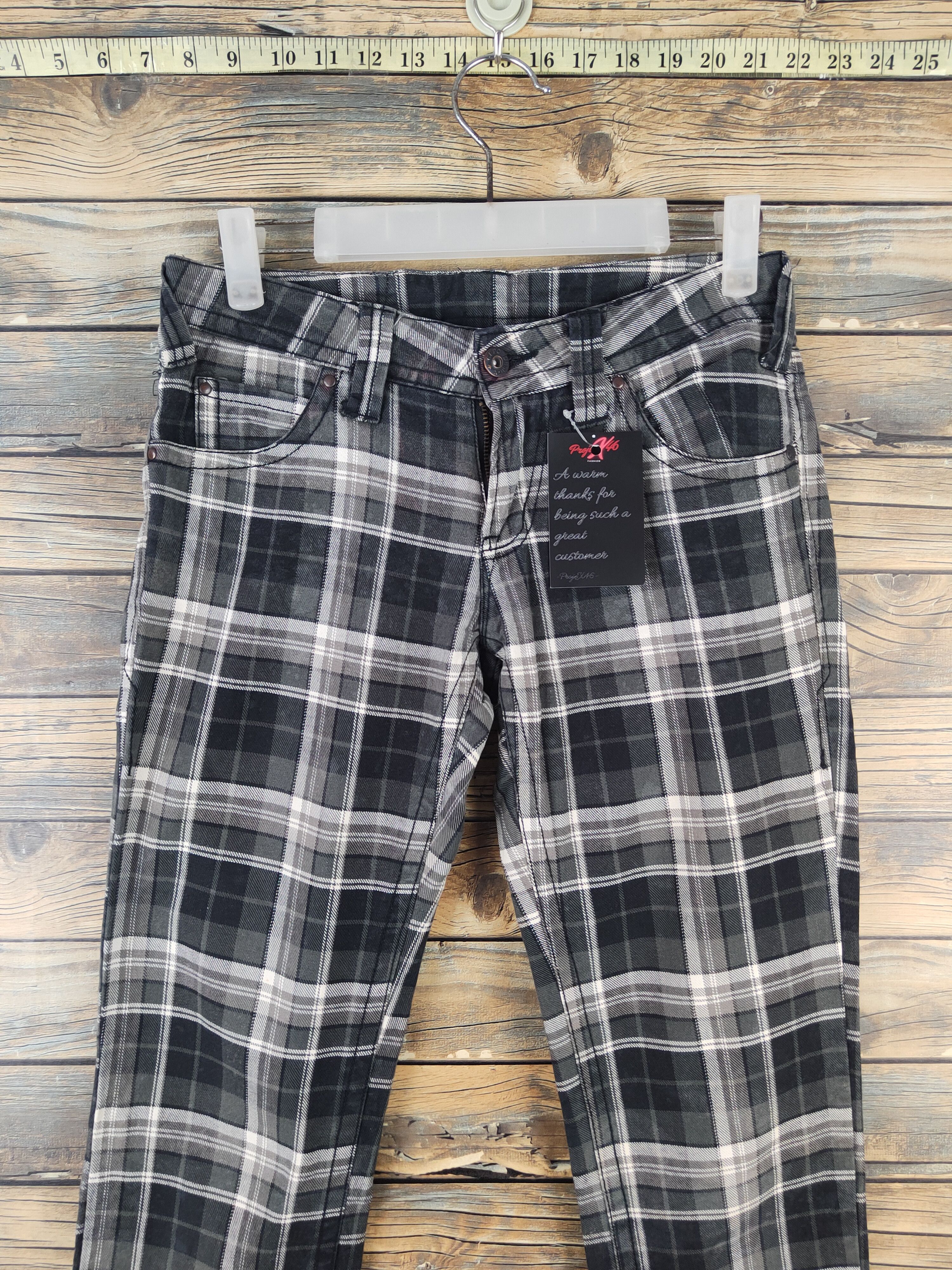 Japanese Brand DL Cepo Black Gray Multipocket Casual Pants #46-060 Size 28" / US 6 / IT 42 - 2 Thumbnail