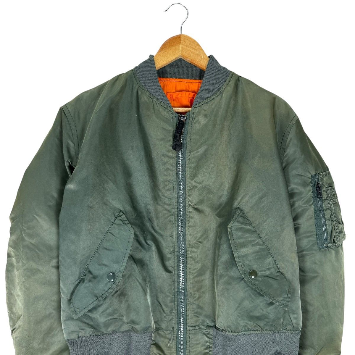 Alpha Industries ❄️ALPHA INDUSTRIES MA-1 FLYERS BOMBER VARSITY RIOT JACKET Size US S / EU 44-46 / 1 - 3 Thumbnail