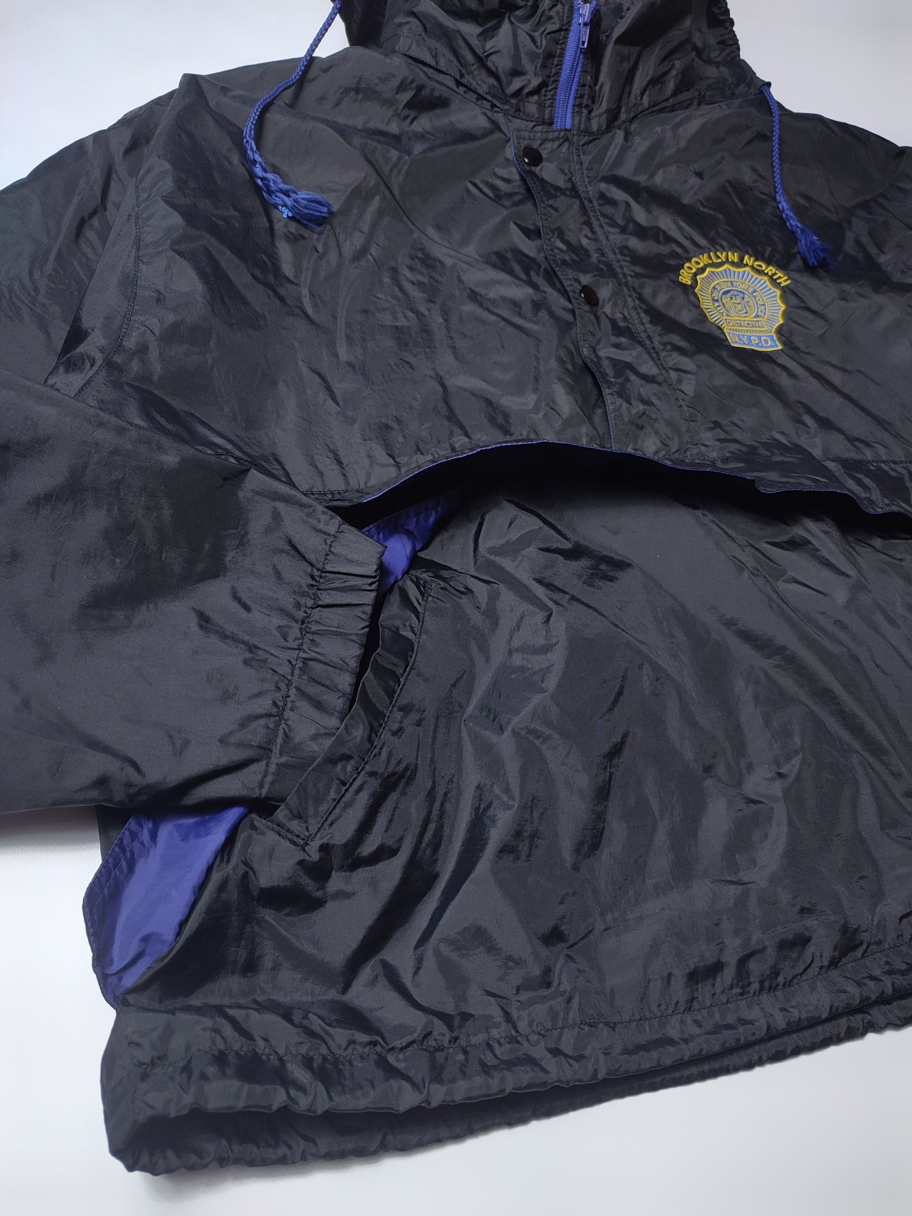 Vintage Vintage Police NYPD Brooklyn Detective Anorak Jacket Size US XL / EU 56 / 4 - 12 Thumbnail
