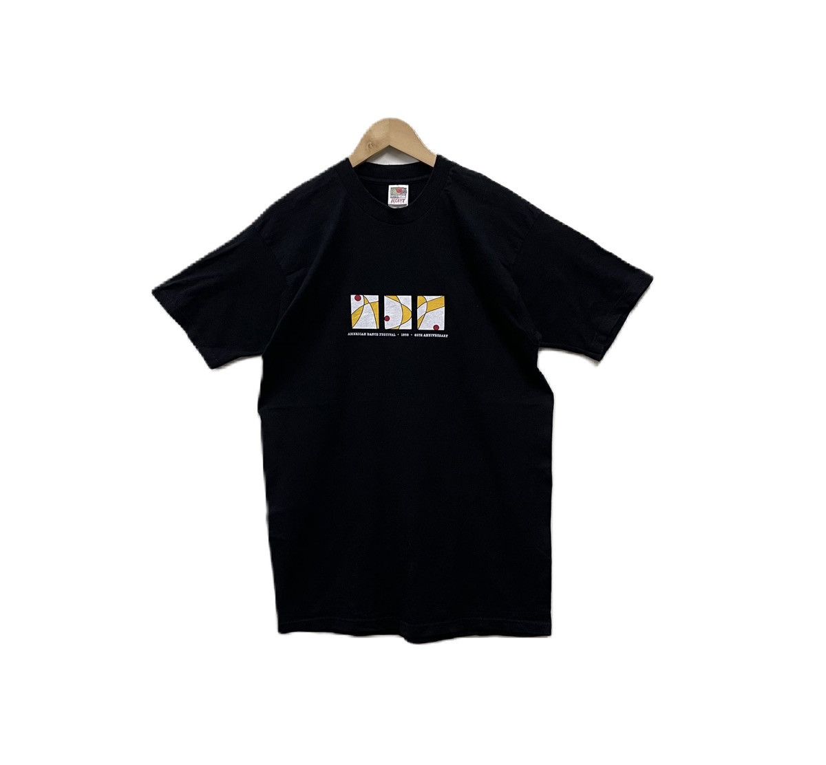 Fruit Of The Loom Vintage 90s American Dance Festival Tshirt Size US L / EU 52-54 / 3 - 1 Thumbnail