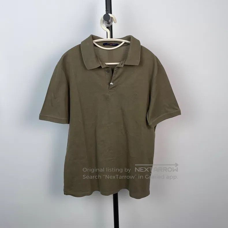 Louis Vuitton Louis Vuitton Army Green Men's Polo Shirt Size US XL / EU 56 / 4 - 8 Thumbnail