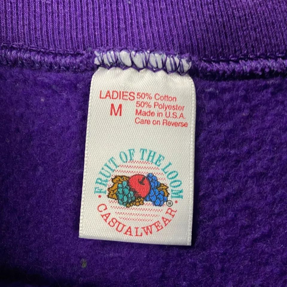 Fruit Of The Loom Vintage Fruit of The Loom Sweatshirt Womens Medium Bird Size M / US 6-8 / IT 42-44 - 3 Thumbnail