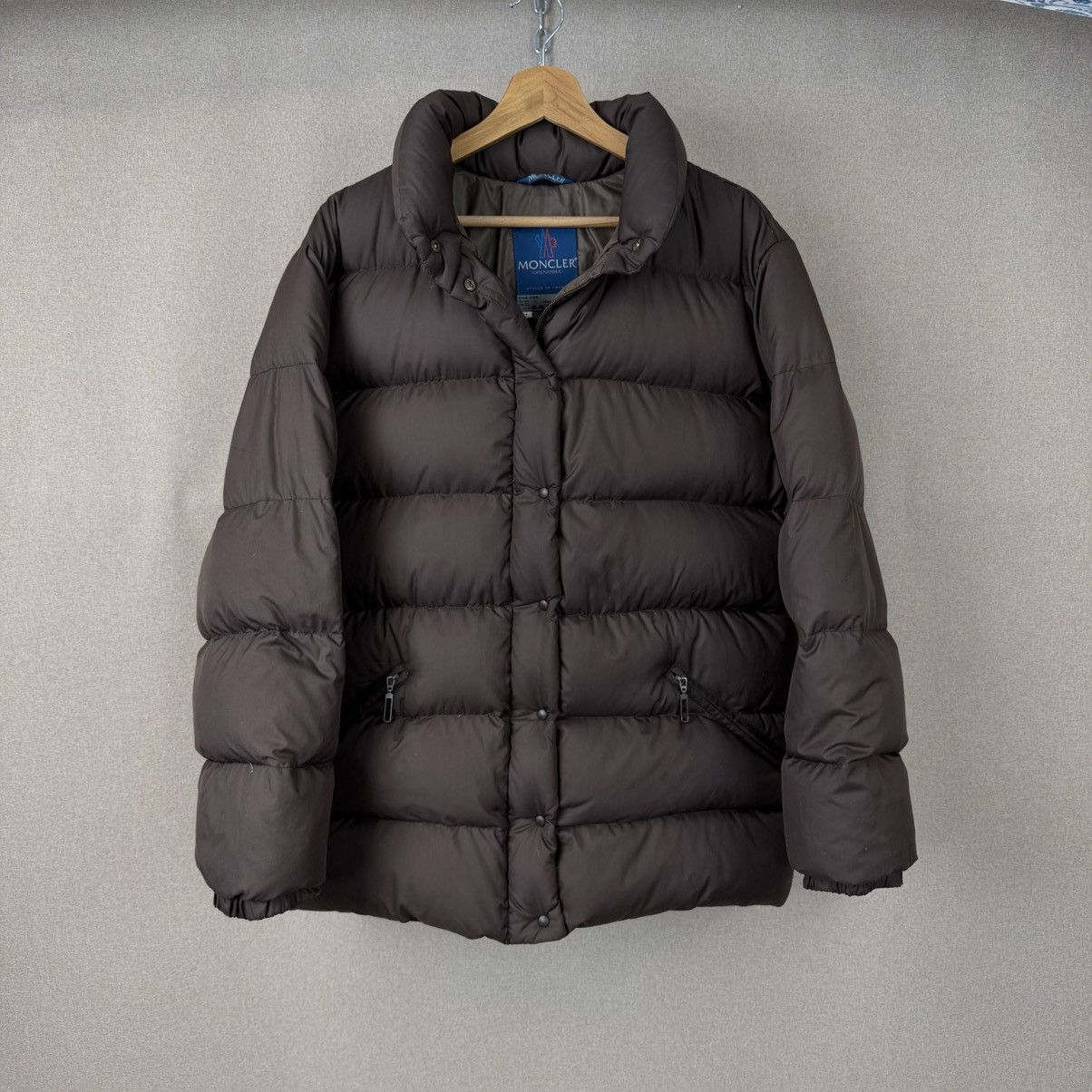 Moncler VINTAGE CHOCOLATE BROWN MONCLER GRENOBLE PUFFER JACKET Size US L / EU 52-54 / 3 - 1 Thumbnail