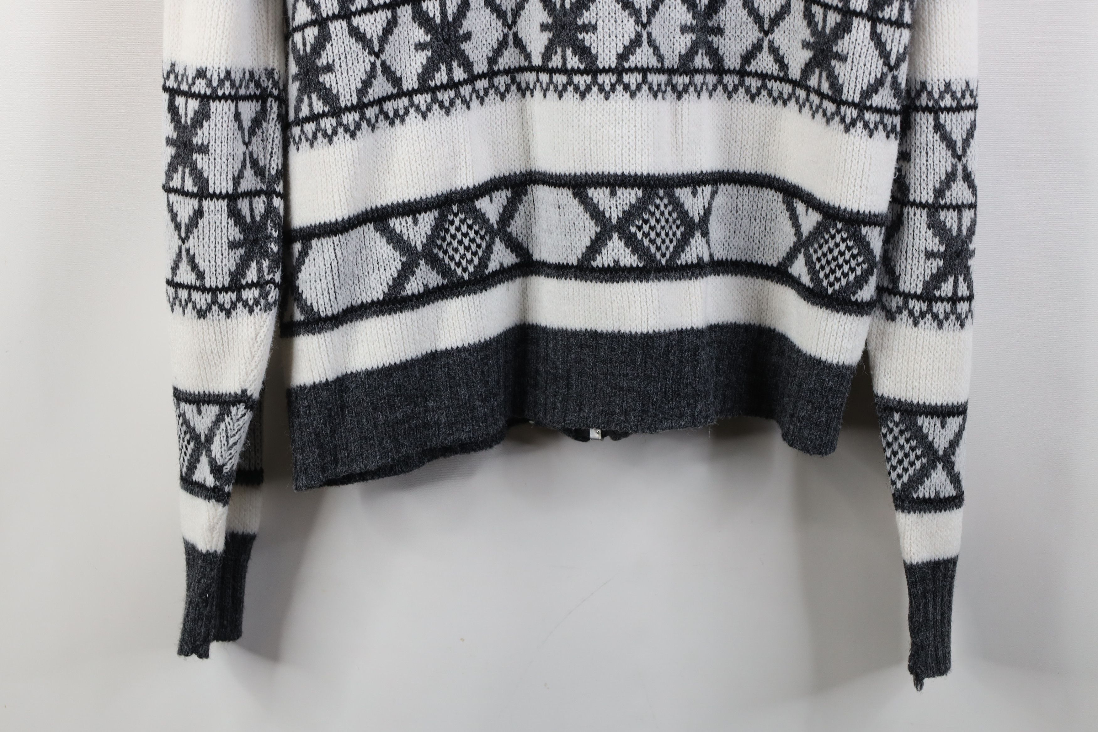 Vintage Vintage 50s Rockabilly Knit Full Zip Cardigan Sweater USA Size US S / EU 44-46 / 1 - 14 Thumbnail