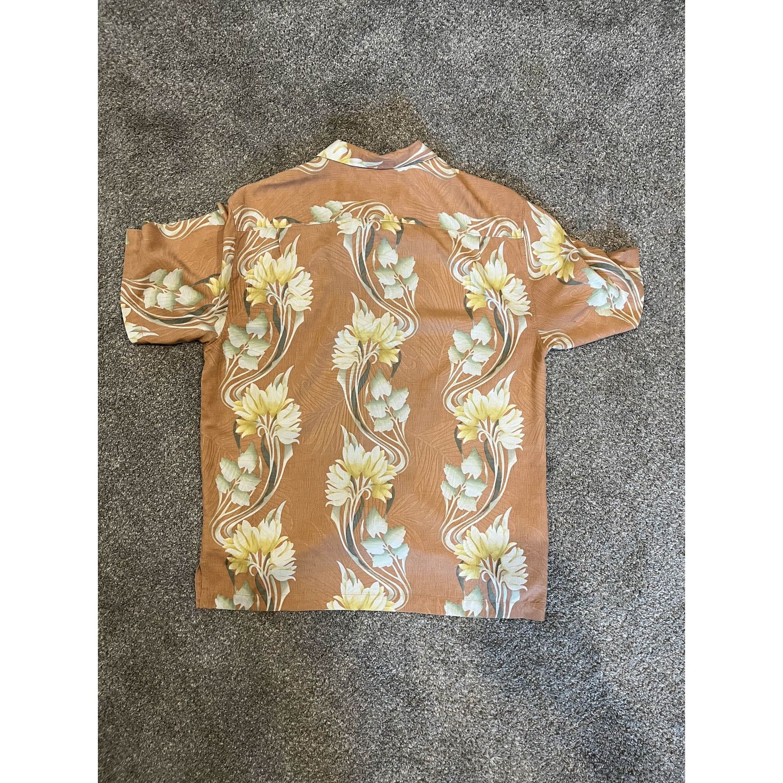 Tommy Bahama Tommy Bahama Men's Silk Hawaiian Shirt L Size US L / EU 52-54 / 3 - 2 Thumbnail