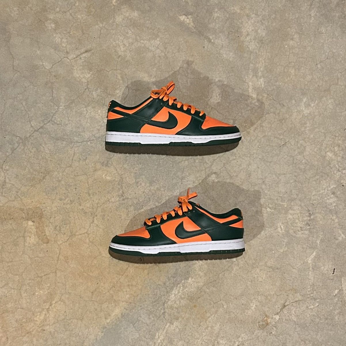 Nike Nike Dunk Low Retro Miami Hurricanes 2022 US 8 Size US 8 / EU 41 - 1 Thumbnail