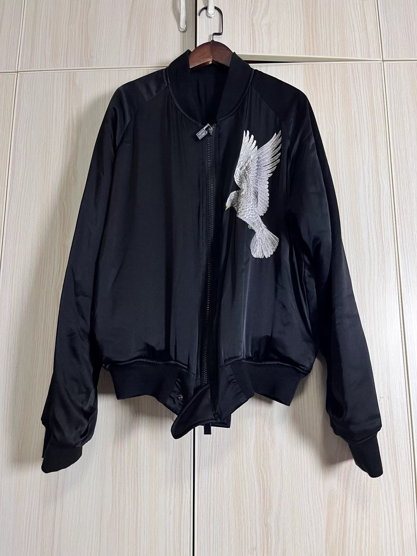 Yohji Yamamoto Yohji Yamamoto Silk Jacket Wing Design Size US L / EU 52-54 / 3 - 1 Thumbnail