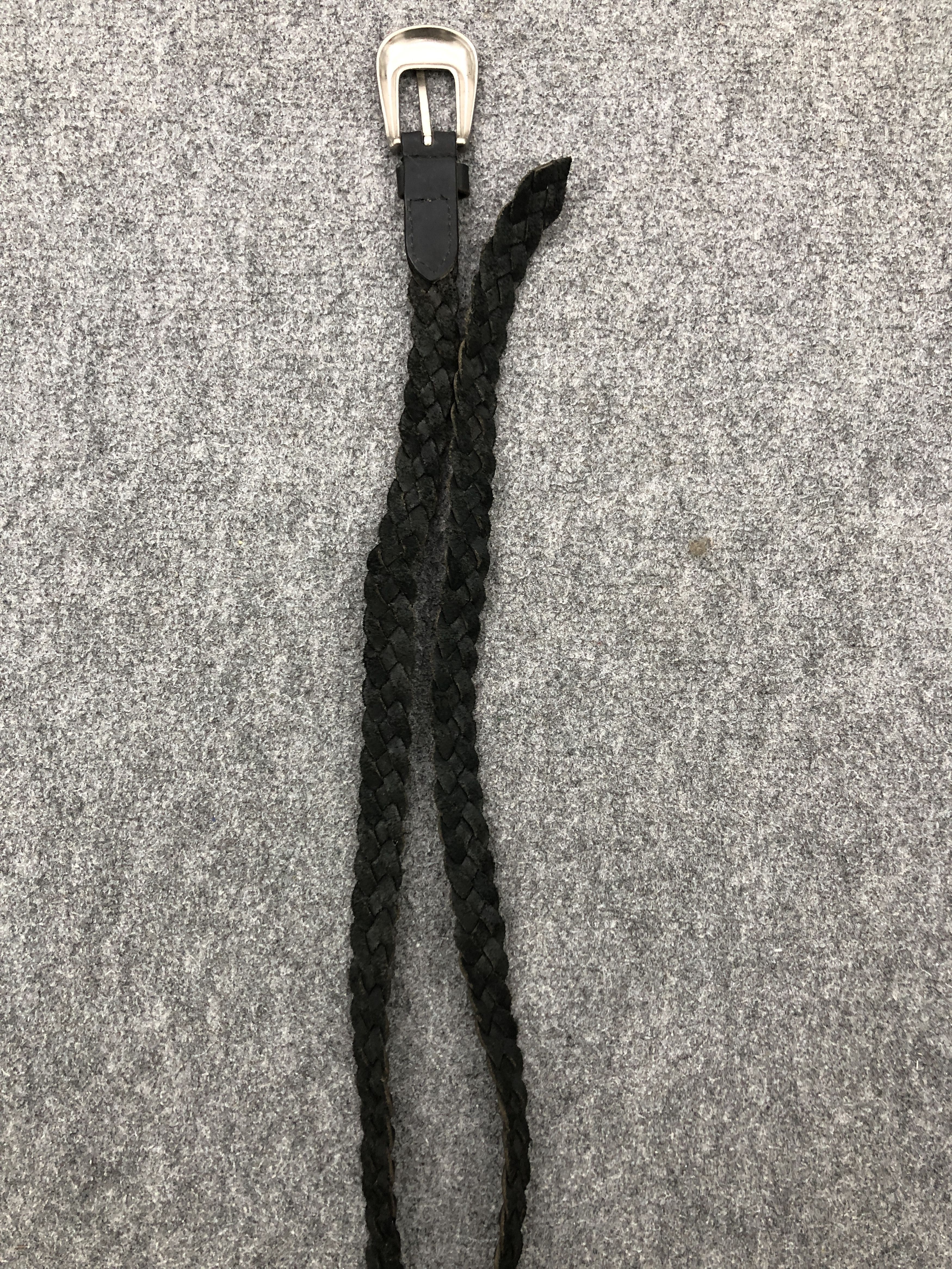 Japanese Brand × Vintage Vintage Braided Japanese Brand Buckle Belt B0012 Size ONE SIZE - 6 Thumbnail