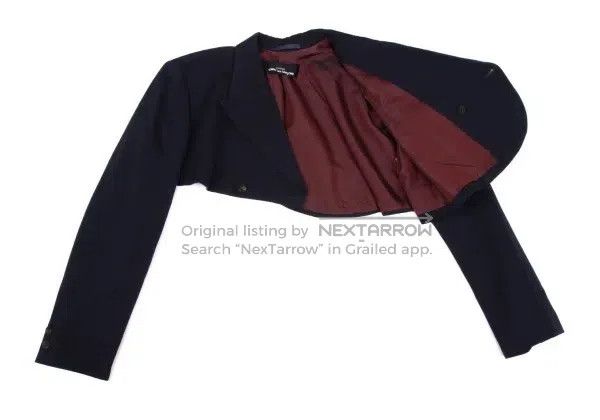 Comme des Garcons Comme Des Garcons size F Black vintage short design top Size S / US 4 / IT 40 - 5 Thumbnail
