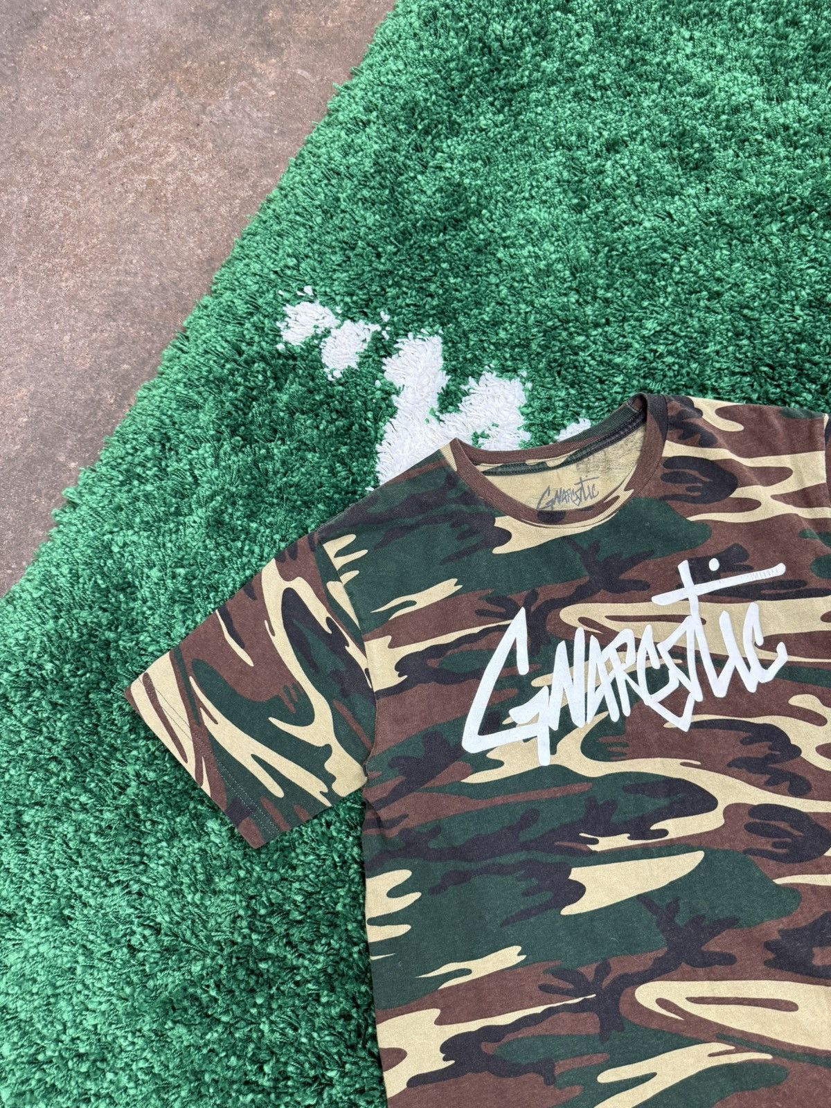 Gnarcotic Gnarcotic Camo OG Logo Tee Sz. Medium Size US M / EU 48-50 / 2 - 2 Thumbnail