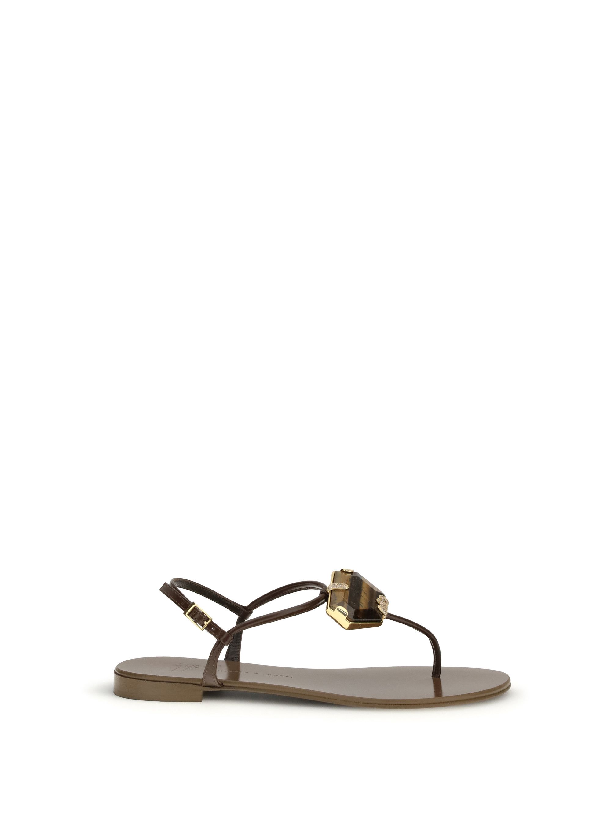 Giuseppe Zanotti Pia Muse Sandals Size US 7.5 / IT 37.5 - 1 Thumbnail