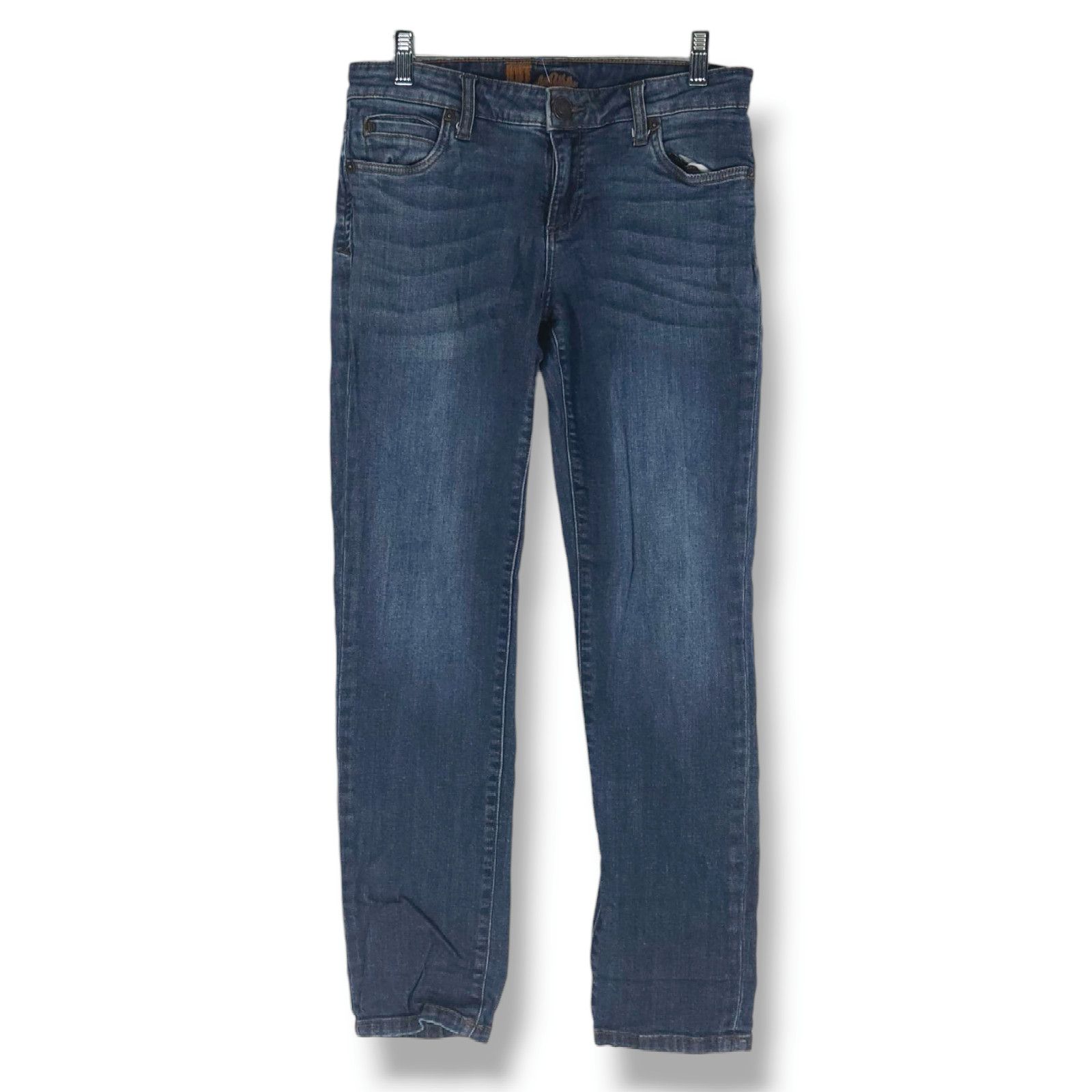 Other EUC Kut from the Kloth Mid-Rise Straight Jeans Sz 4 [27]x28 Size 27" / US 4 / IT 40 - 2 Thumbnail