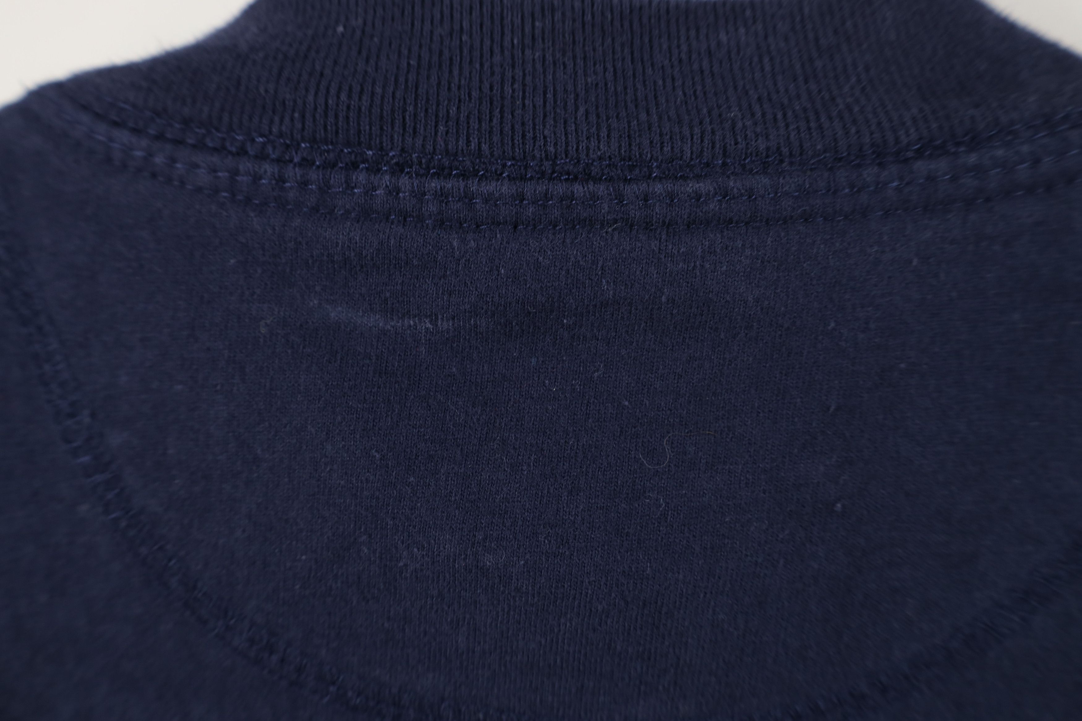 Vintage Vintage 90s Streetwear Blank Long Sleeve Henley T-Shirt Blue Size US M / EU 48-50 / 2 - 10 Thumbnail