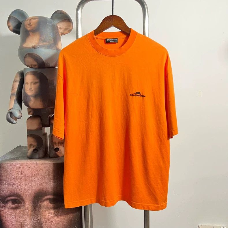 Balenciaga Embroidered Short Sleeve Tee