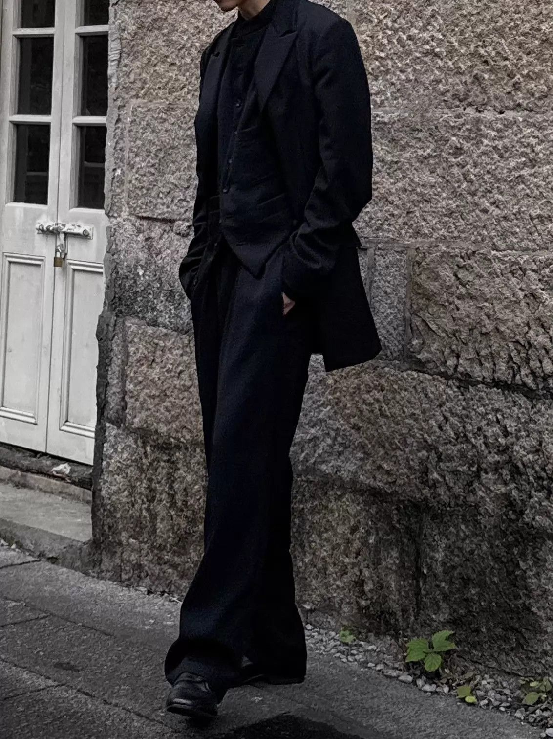 Yohji Yamamoto Yohji Yamamoto Pour Homme 25SS Gaba Wool Military Blazer Size US M / EU 48-50 / 2 - 9 Thumbnail
