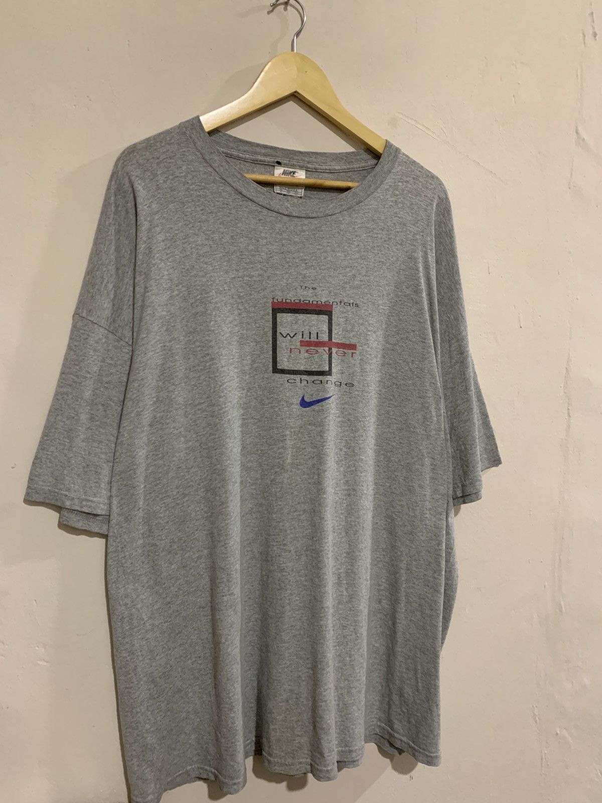 Jordan Brand Vintage 90’s Nike Air Jordan Big Face Just Do It tee Size US XXL / EU 58 / 5 - 3 Thumbnail