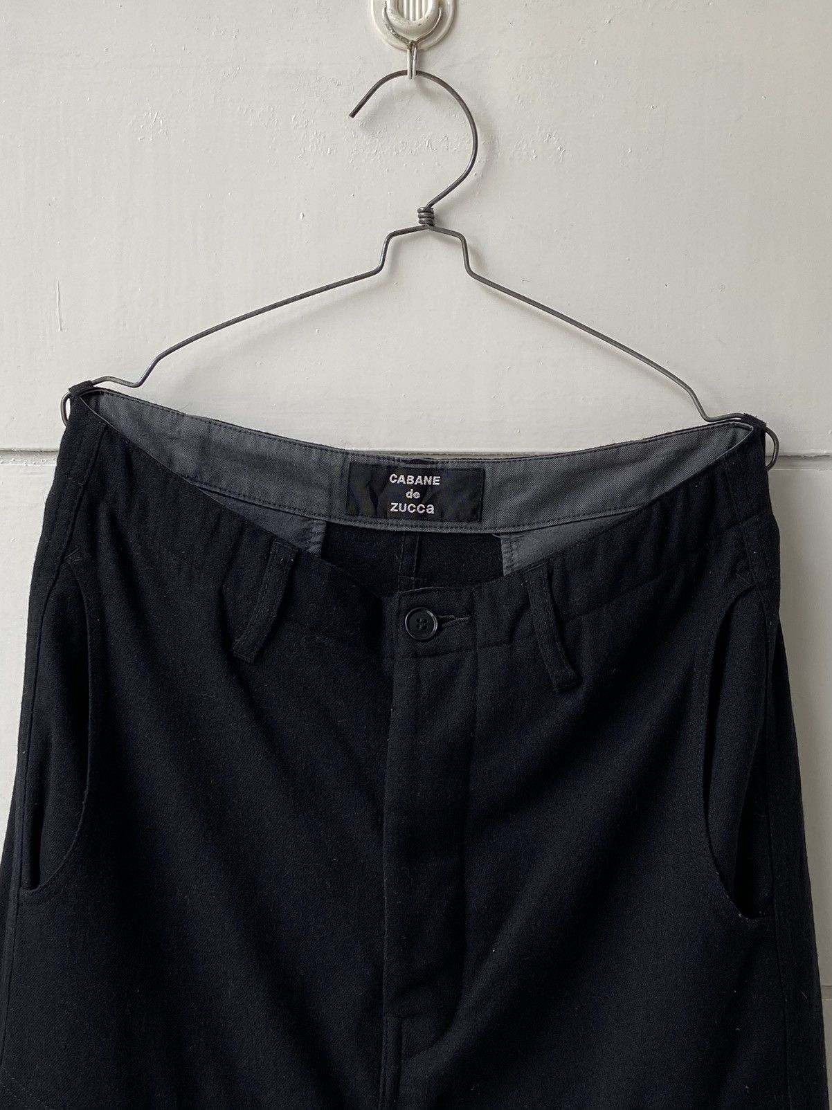 CABANE de ZUCCa × Issey Miyake × Zucca CABANE De ZUCCA Black Pants Size US 29 - 12 Thumbnail