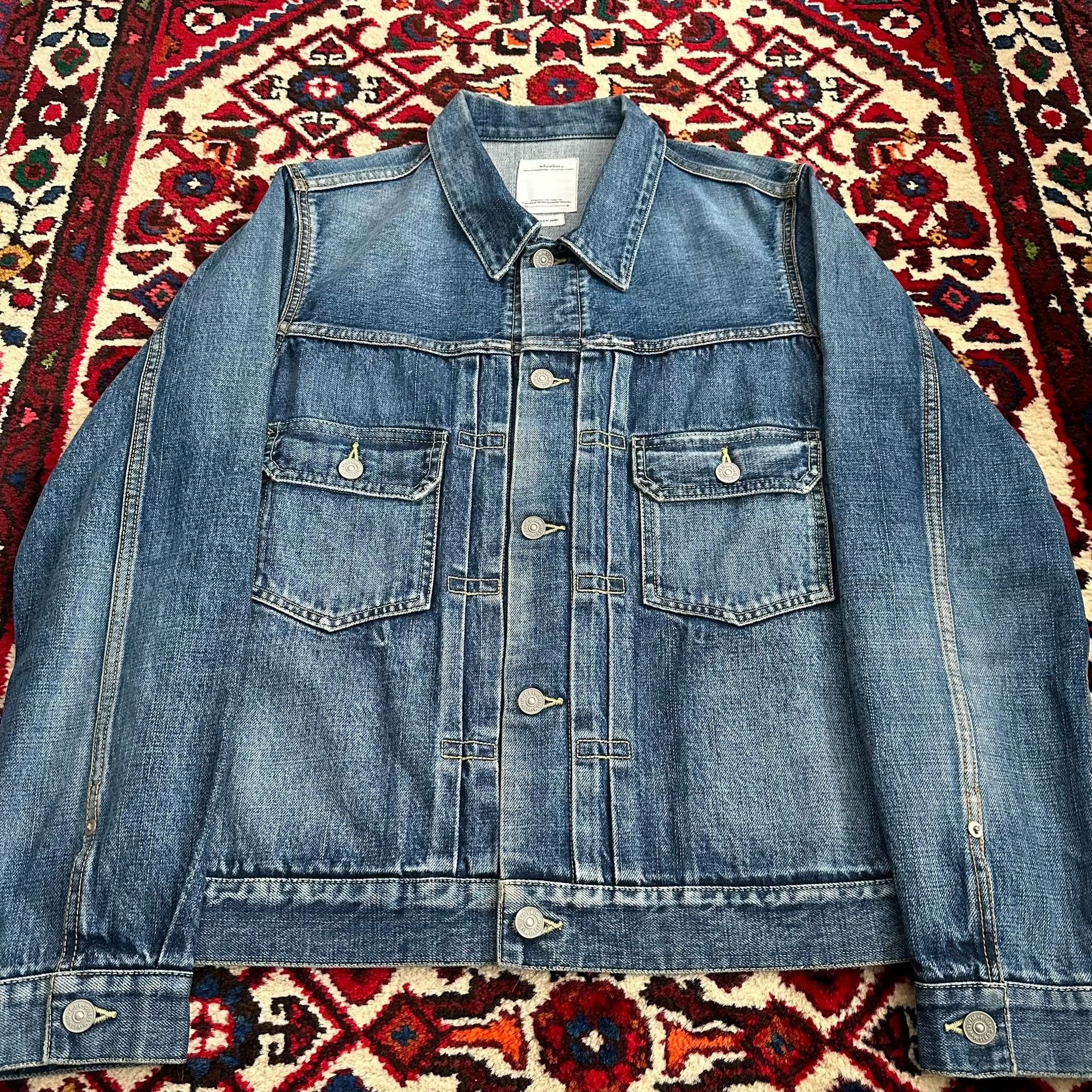 Visvim visvim 20aw 101 jkt denim jacket Size US L / EU 52-54 / 3 - 4 Thumbnail