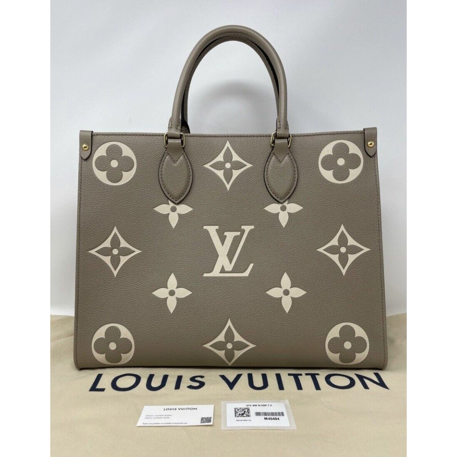 Louis Vuitton Louis Vuitton OnTheGo Tote MM Turtle Dove Brand New Rare! Size ONE SIZE - 3 Thumbnail