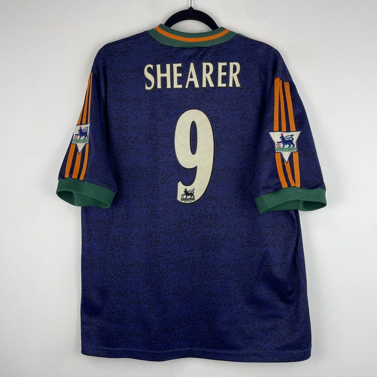 Adidas Vintage Newcastle United Alan Shearer Jersey Shirt 1997/1998 Size US L / EU 52-54 / 3 - 1 Thumbnail