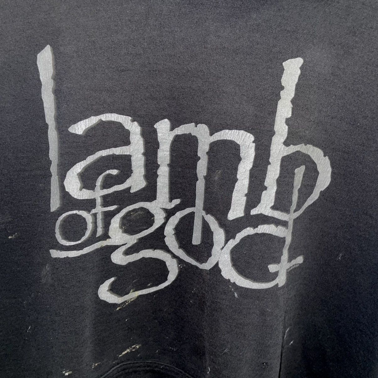 Unsound Rags × Vintage × jacov vintage lamb of god band hoodie distressed thrashed Size US M / EU 48-50 / 2 - 9 Thumbnail