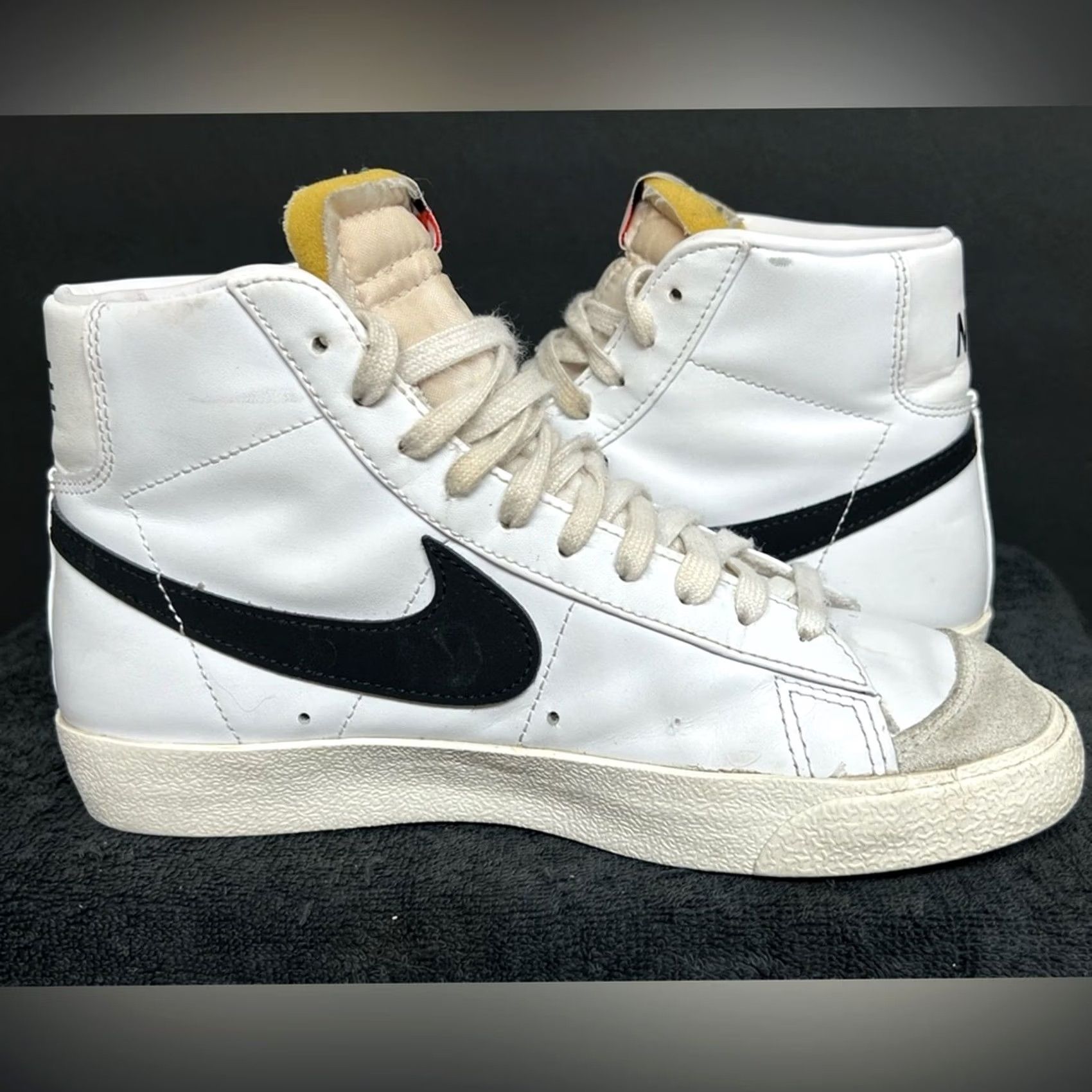 Nike Nike Blazer Mid 77 White Black CZ1055-100 Womens Size 7.5 Shoes Size M / US 6-8 / IT 42-44 - 3 Thumbnail