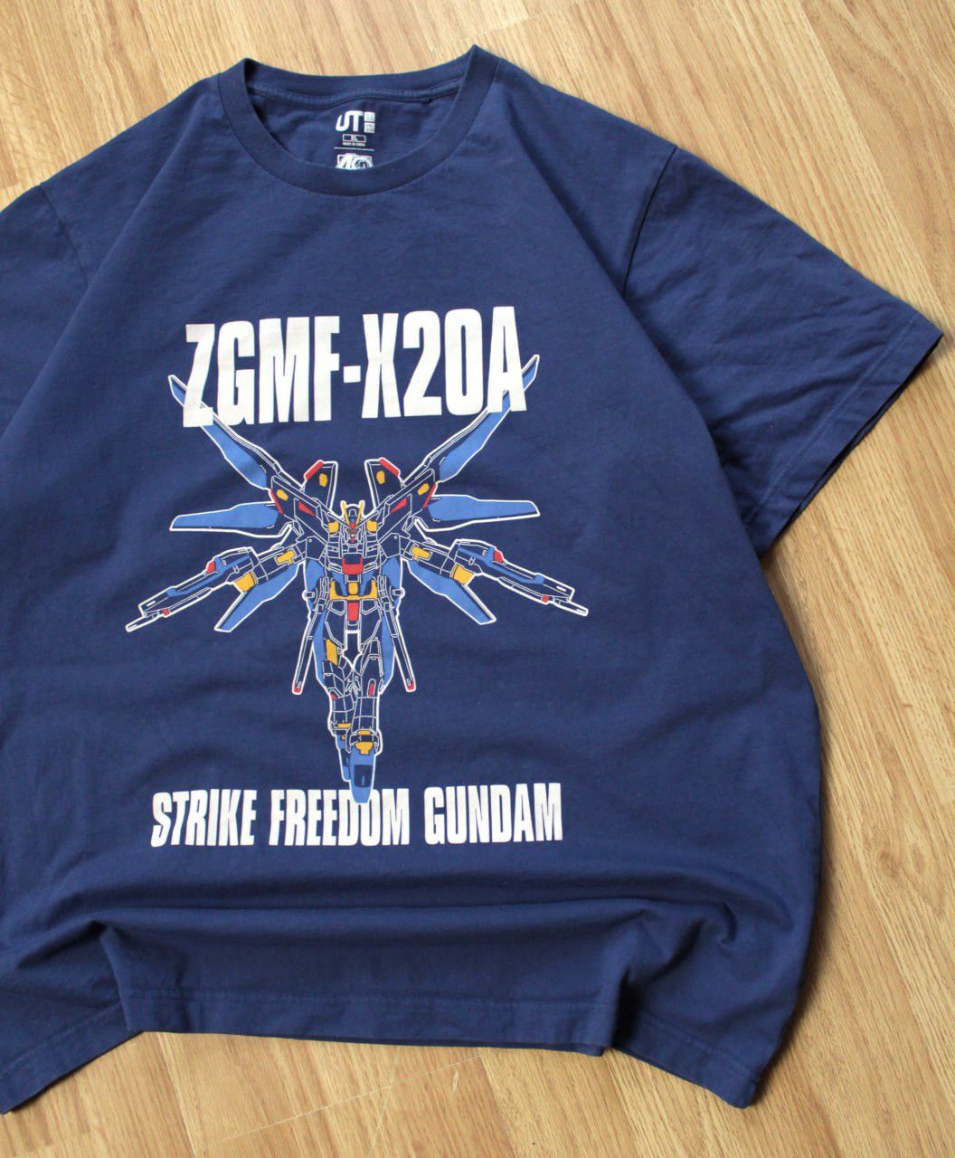 Cartoon Network 🔥 2004 Strike Freedom Gundam Mobile Suit Seed Destiny Shirt Size US XL / EU 56 / 4 - 2 Thumbnail