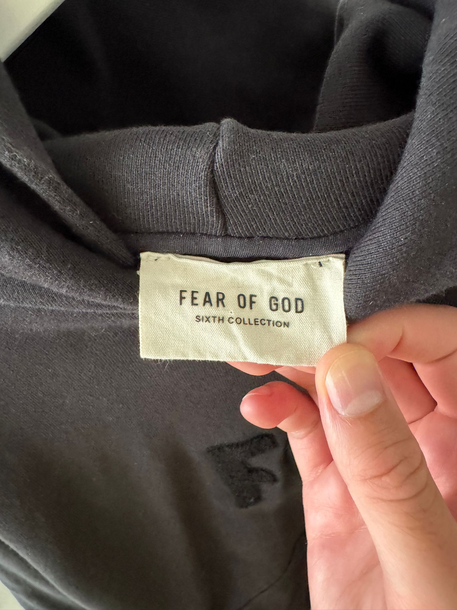 Fear of God Fear of God Sixth Collection Black Hoodie M Size US M / EU 48-50 / 2 - 3 Thumbnail