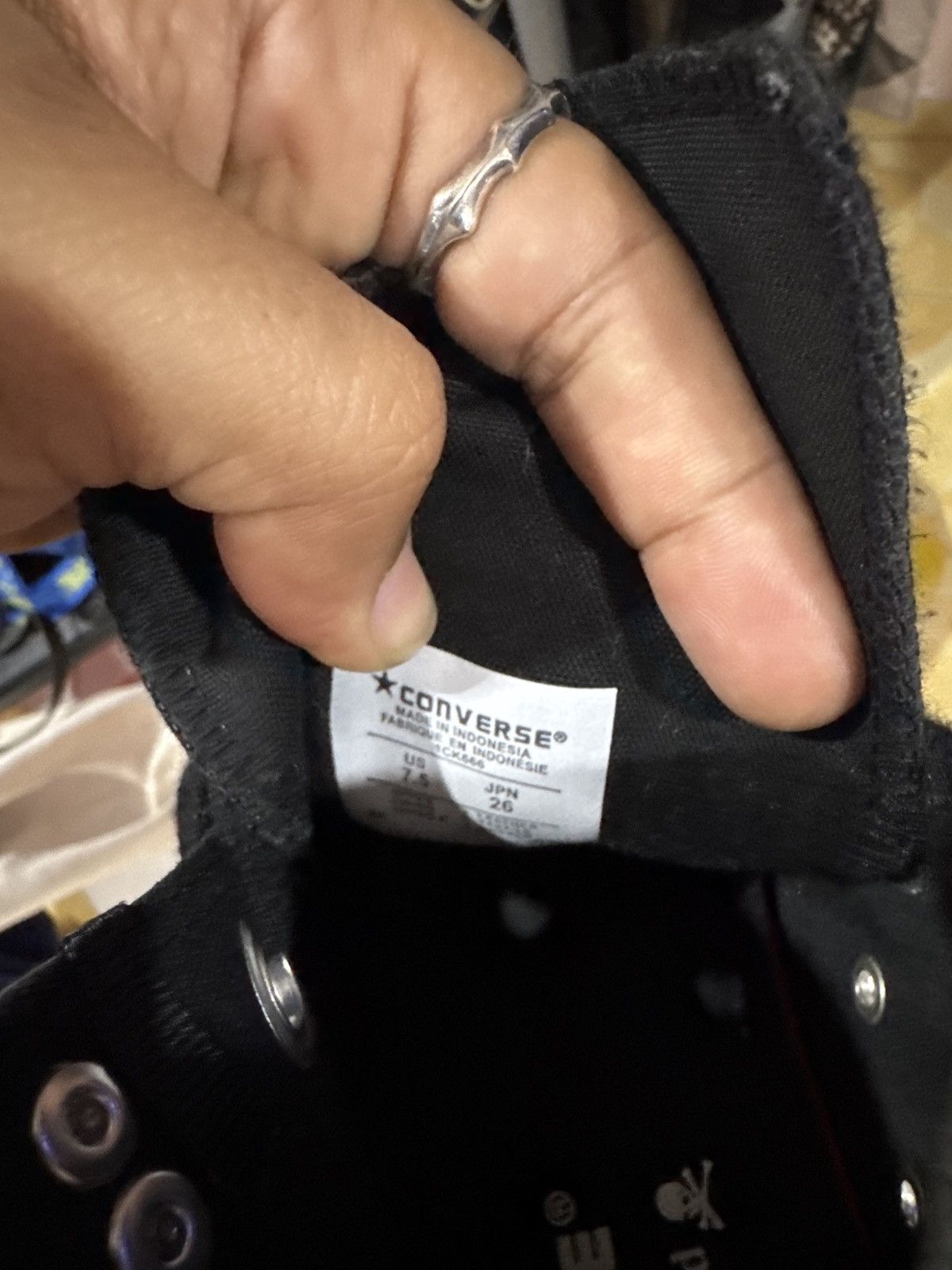 Converse × Mastermind Japan Mastermind Japan x Converse All Star Leather Size US 7.5 / EU 40-41 - 9 Thumbnail