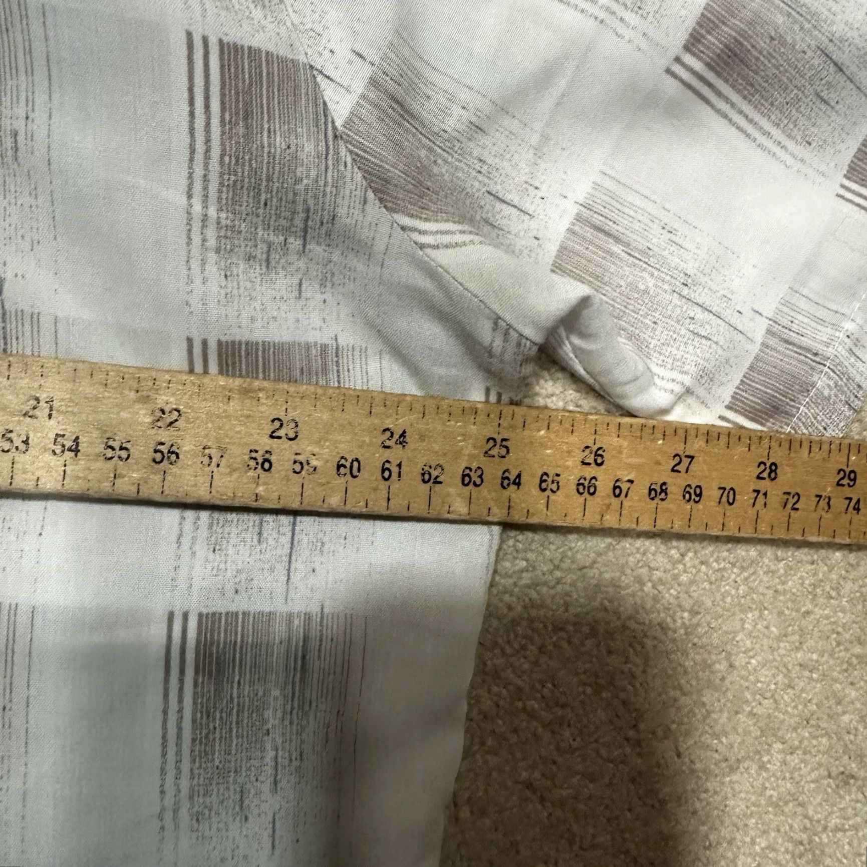 Vintage VINTAGE Spire Button Up Shirt Mens XL Beige Geometric 70s Size US XL / EU 56 / 4 - 5 Thumbnail