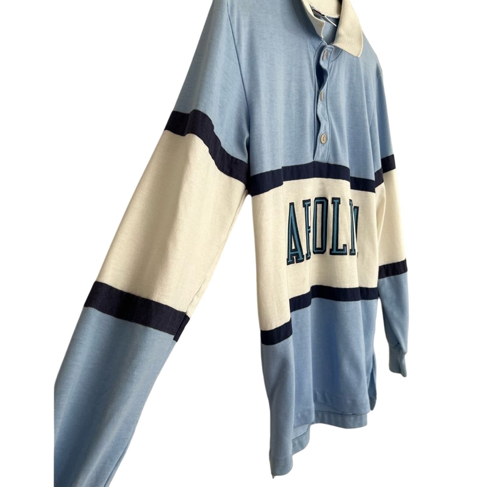 Nutmeg Vintage Nutmeg Mills UNC Tar Heels Carolina Polo Spellout M Size US M / EU 48-50 / 2 - 3 Thumbnail