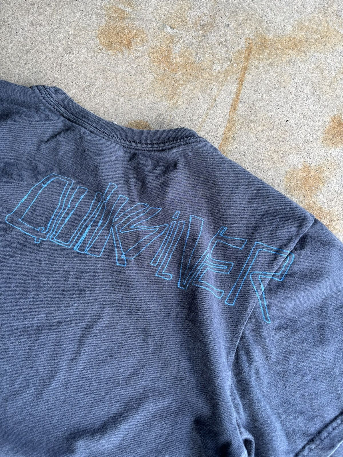 Quiksilver Vintage Y2K Quiksilver Boxy Navy Blue Surf Skate Tee Size US M / EU 48-50 / 2 - 6 Thumbnail