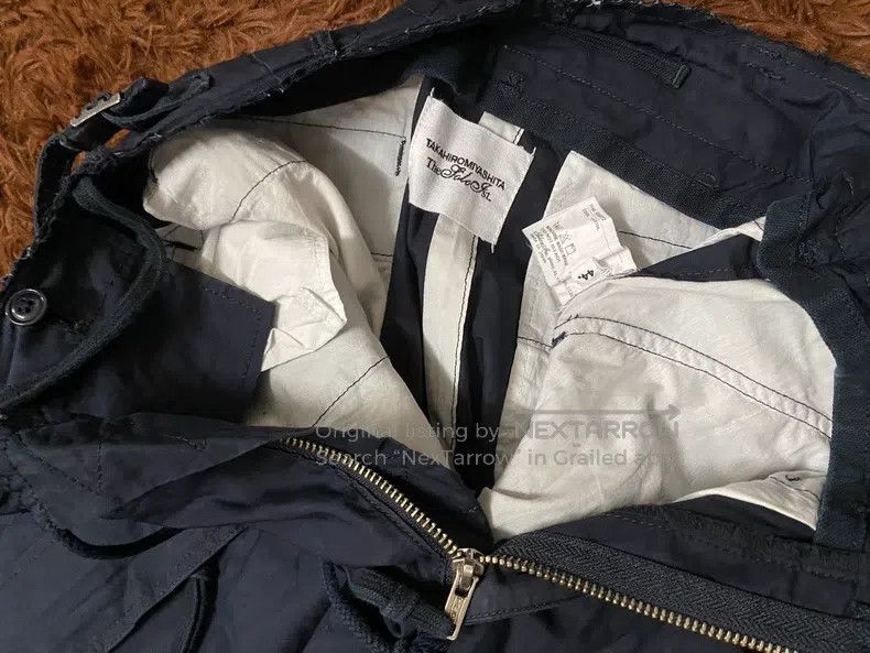 Takahiromiyashita The Soloist. Takahiromiyashita The Soloist. Dark blue workwear shorts Size US 28 / EU 44 - 3 Thumbnail