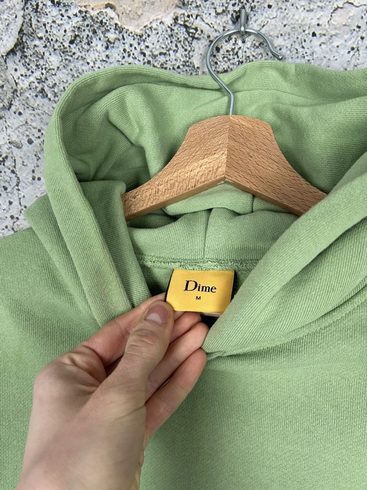 Dime Dime Skateboards Green Hoodie Baggy Streetwear Boxy Fit Size US M / EU 48-50 / 2 - 5 Thumbnail