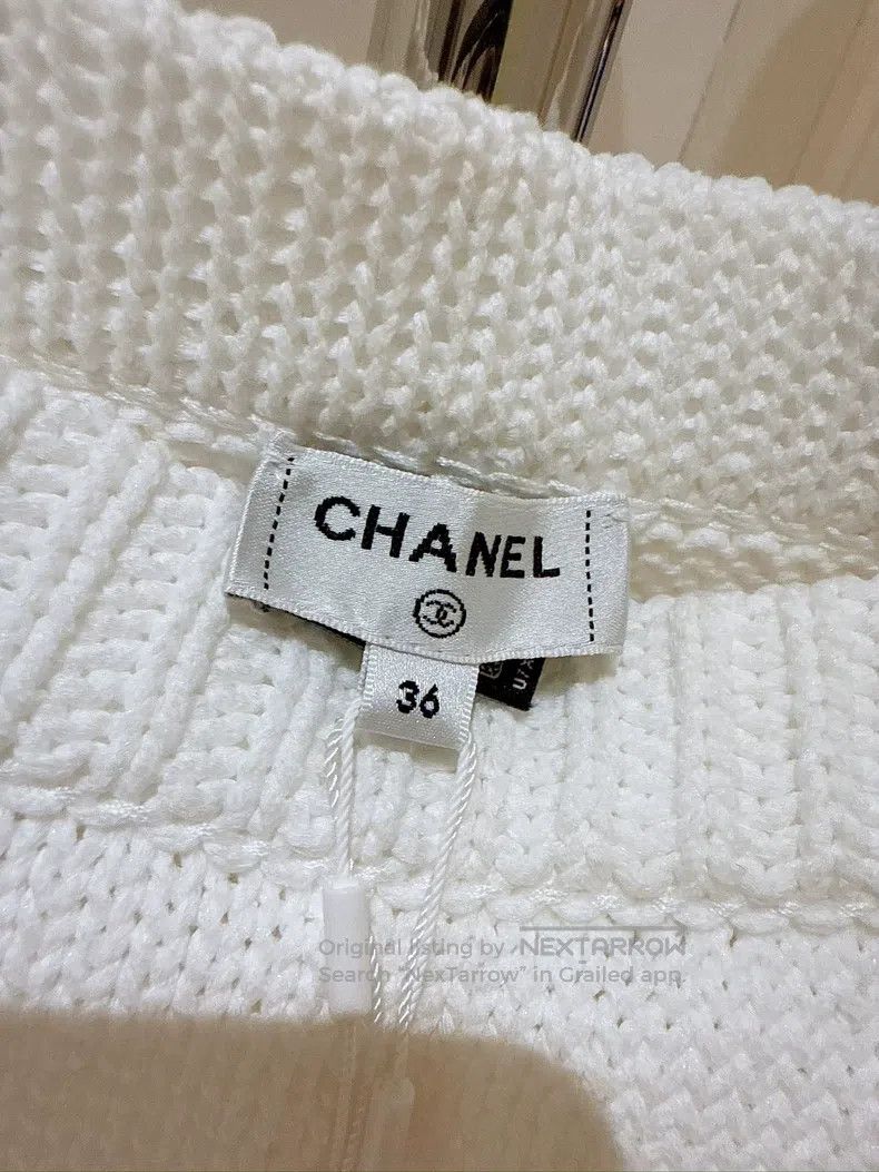 Chanel Chanel 24S Spring and Summer Rainbow Striped Irregular Kni Size 24" / US 00 / IT 34 - 7 Thumbnail