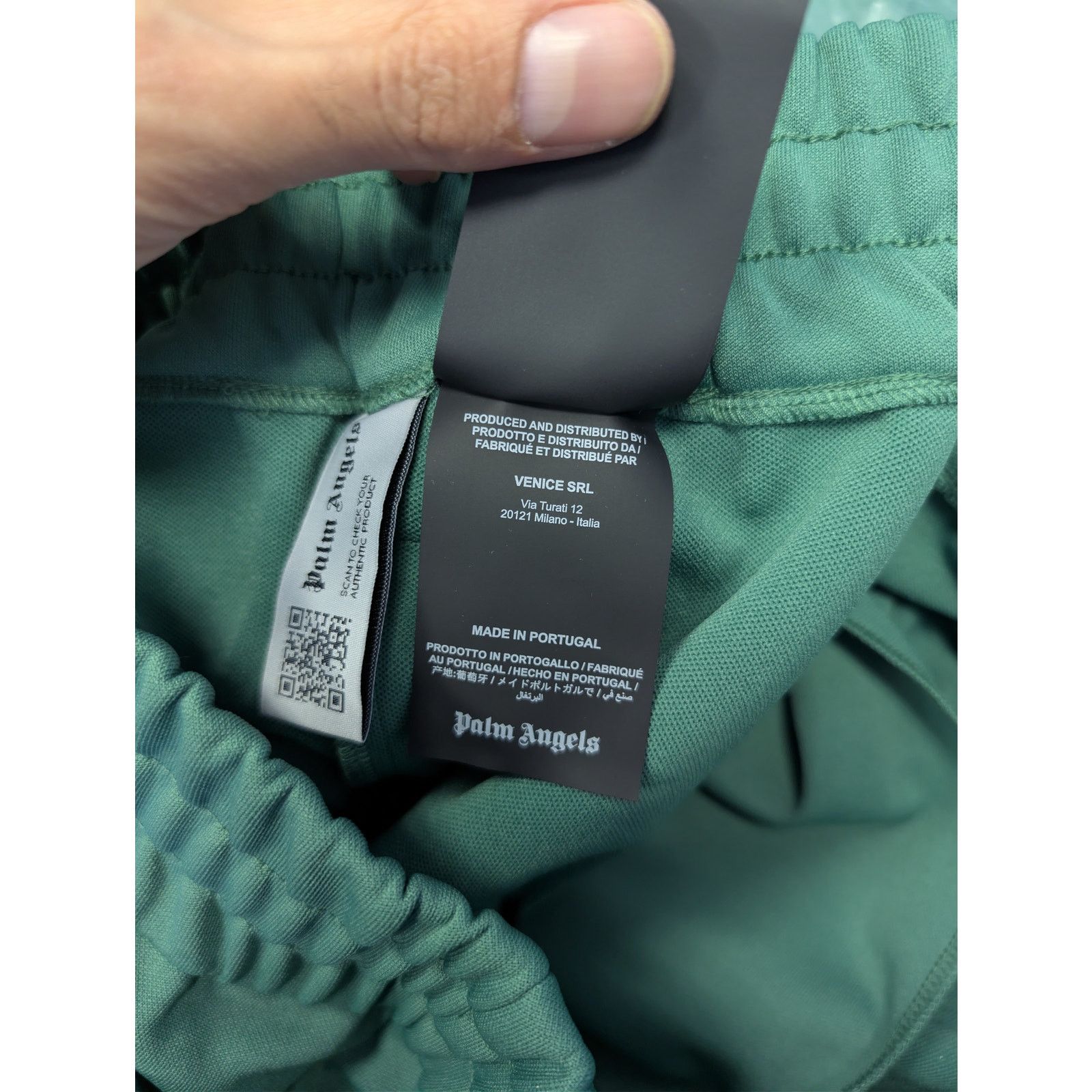 Palm Angels o1rshd1 Classic Logo Track Pants in Forest Green Size US 38 / EU 54 - 20 Thumbnail