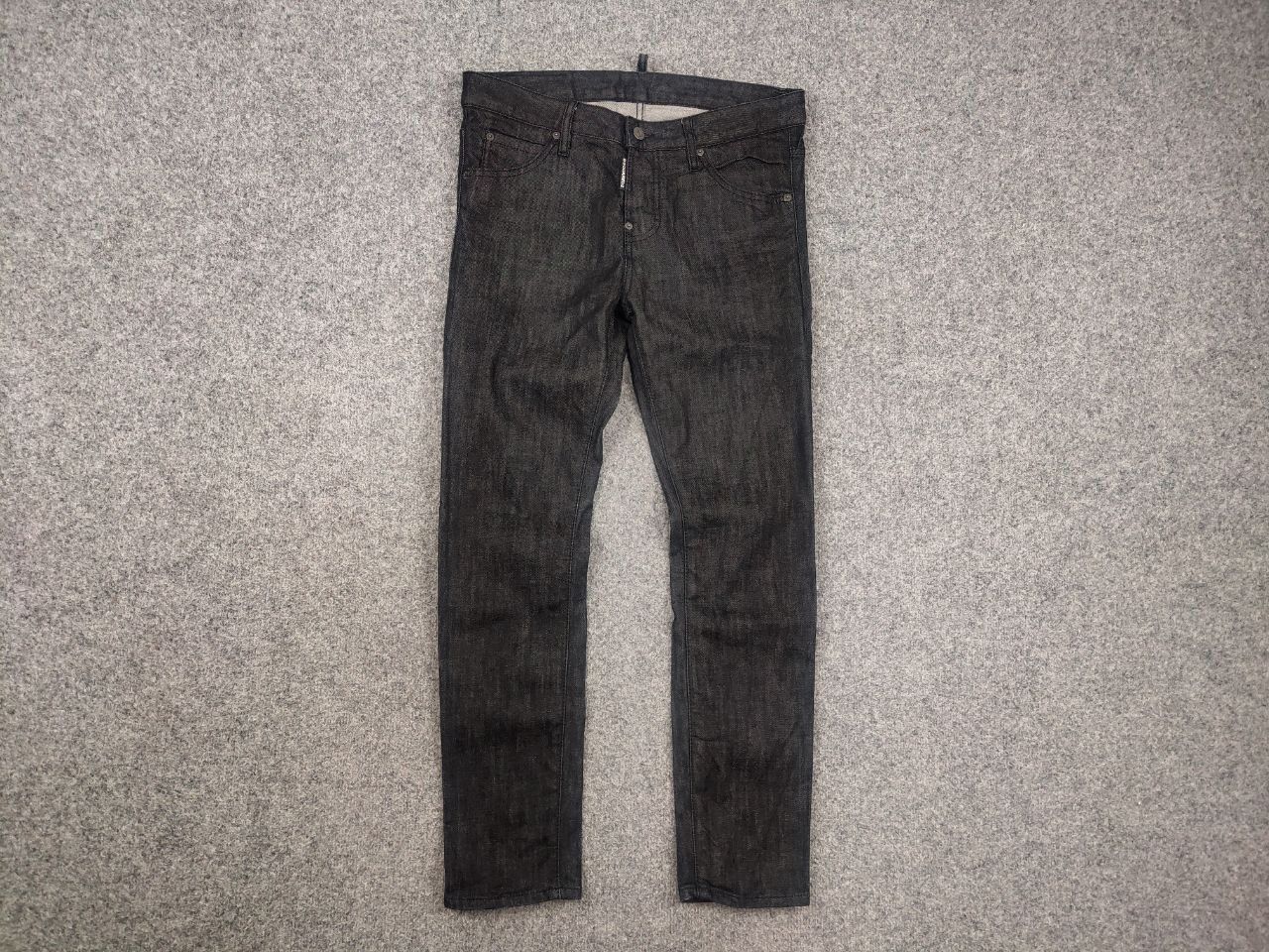 Dsquared2 Dsquared2 luxury Design Dark graphite Denim Straight jeans Size US 31 - 5 Thumbnail