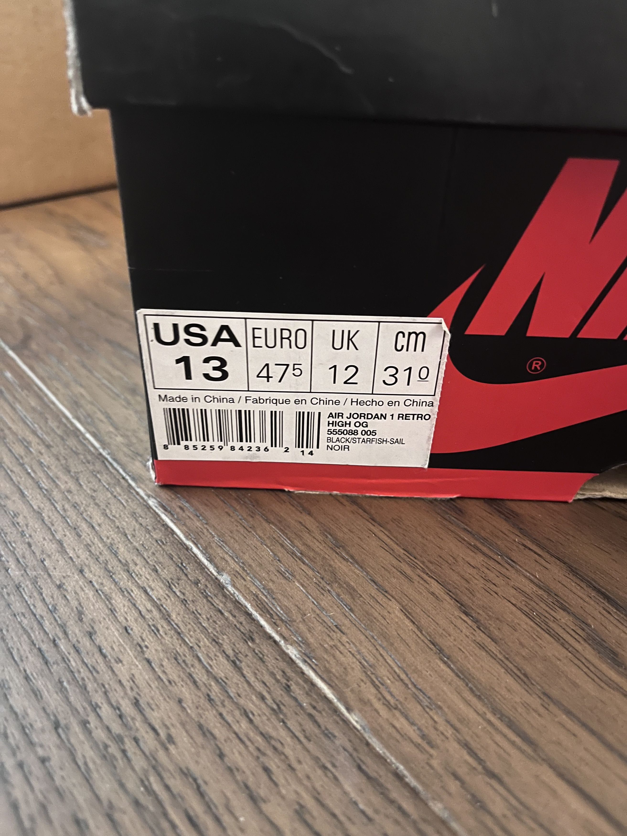 Nike Jordan 1 Shattered Backboard OG Size US 13 / EU 46 - 6 Thumbnail