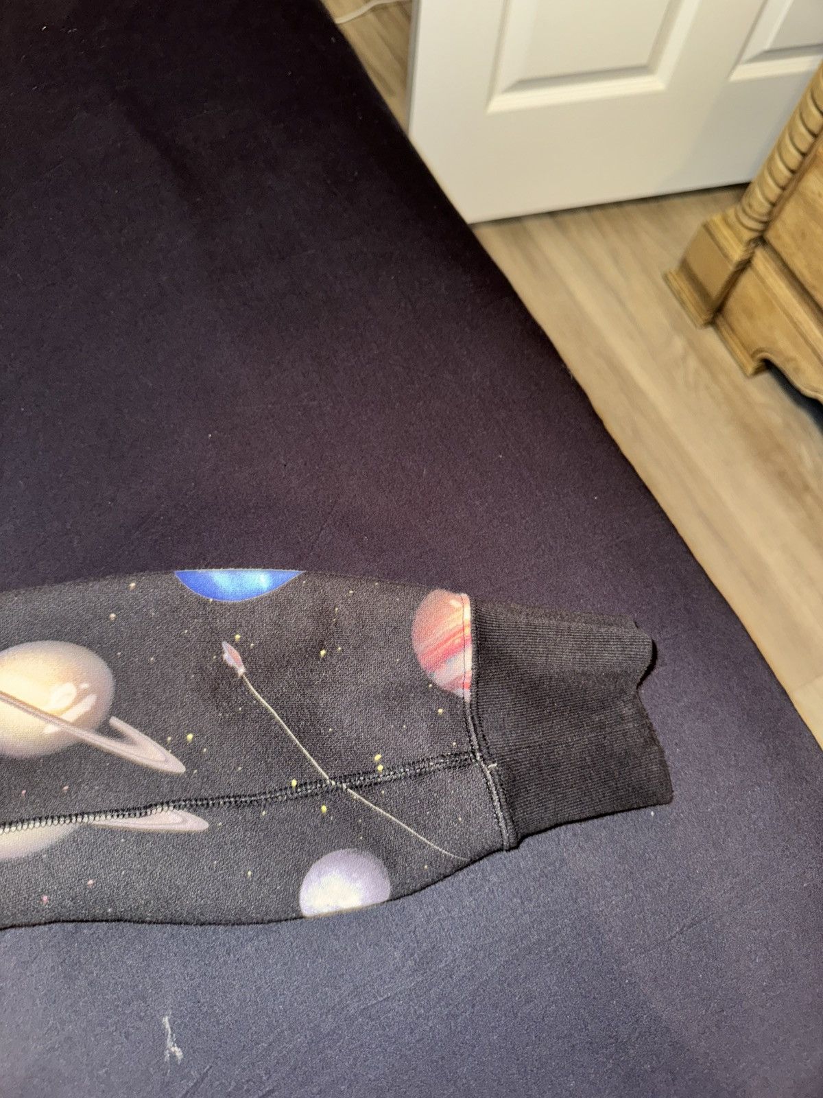 Bape Bape Planets Galaxy Shark Hoodie Size US XXL / EU 58 / 5 - 11 Thumbnail