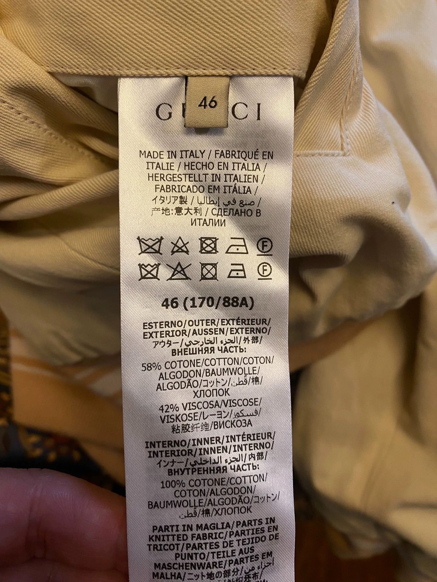 Gucci Gucci Double-Sided Tiger & Monster Embroidered Jacket 46/48 Size US S / EU 44-46 / 1 - 8 Thumbnail
