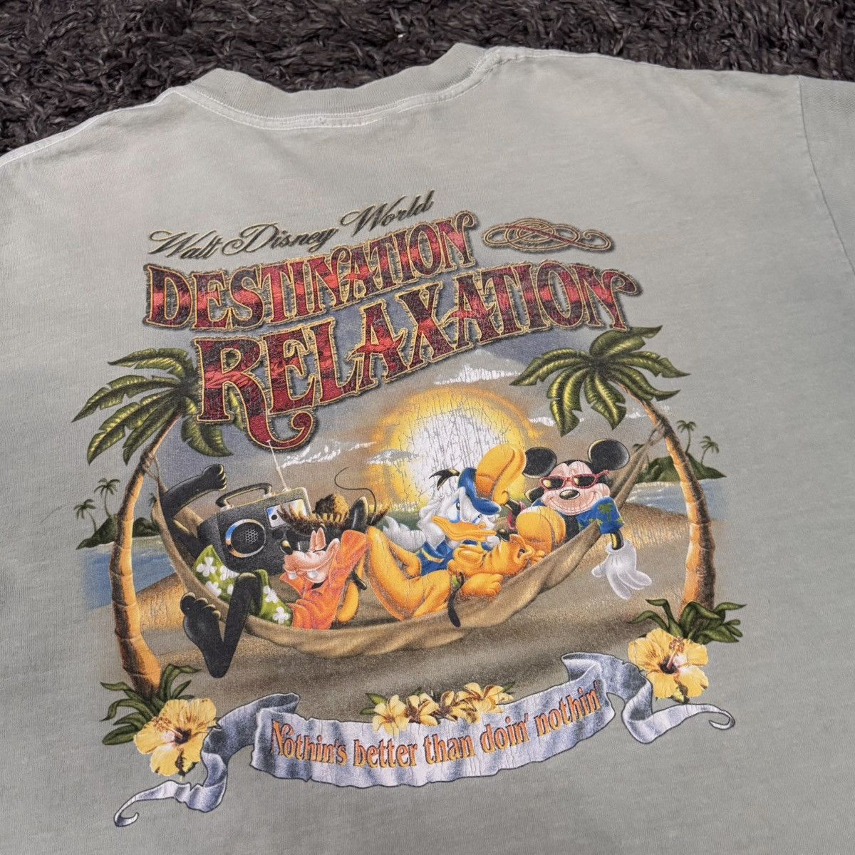 Disney Walt Disney World Destination Relaxation T Shirt Size US L / EU 52-54 / 3 - 7 Thumbnail