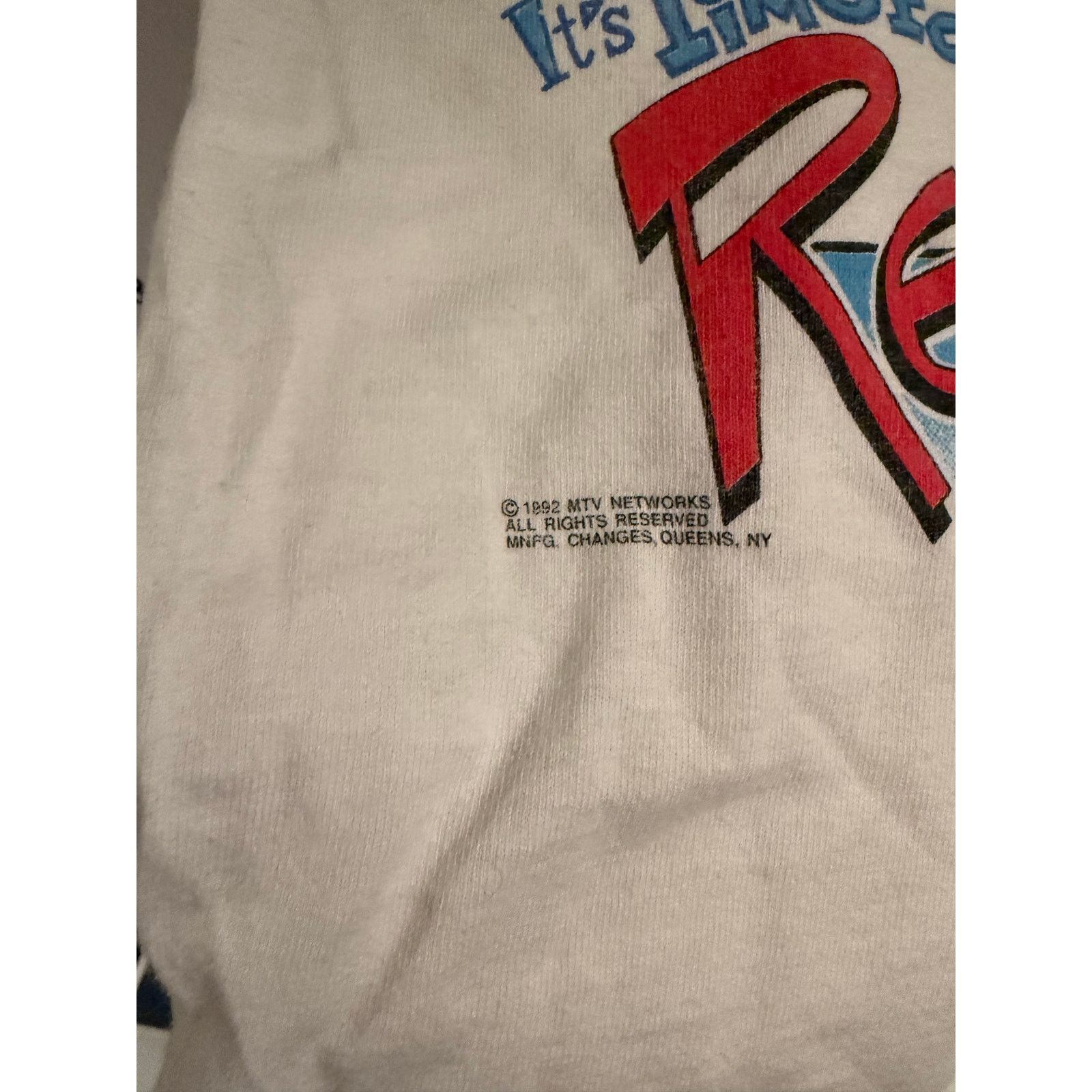 Nickelodeon Vintage Ren and Stimpy Nicktoons Promo Shirt Anime Size US L / EU 52-54 / 3 - 4 Thumbnail