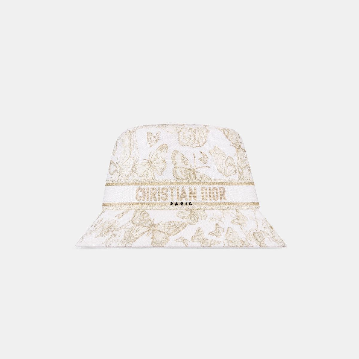 Dior o1bcso1str0226 Size:OS/Small Brim Bucket Hat in White Size ONE SIZE - 2 Thumbnail