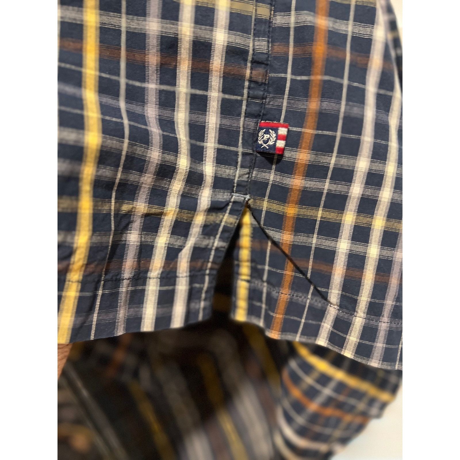 Phat Farm Vintage Phat Farm Men's Plaid Button Up Short Sleeve Shirt 3 Size US XXL / EU 58 / 5 - 4 Thumbnail