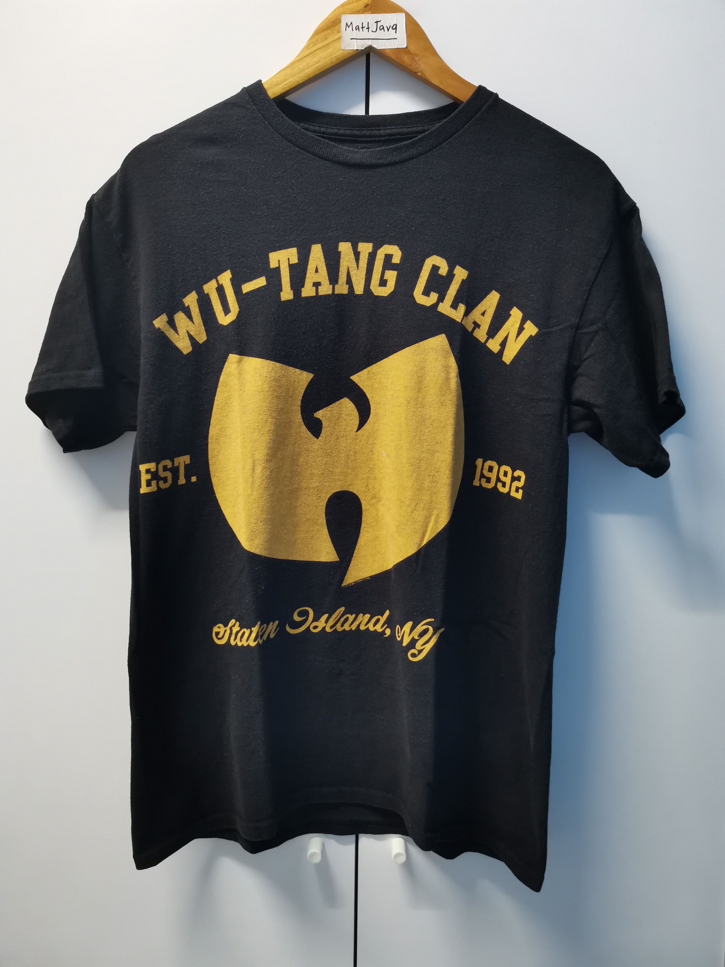 Band Tees WU-TANG CLAN Rap Tee Hiphop Tupac 50cent Eminem Size US M / EU 48-50 / 2 - 1 Thumbnail