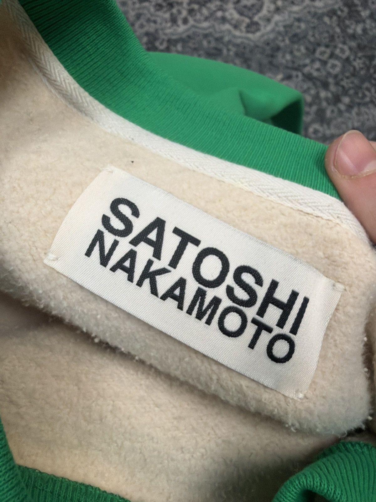 Satoshi Nakamoto Satoshi team USA racer crewneck green Size US L / EU 52-54 / 3 - 3 Thumbnail