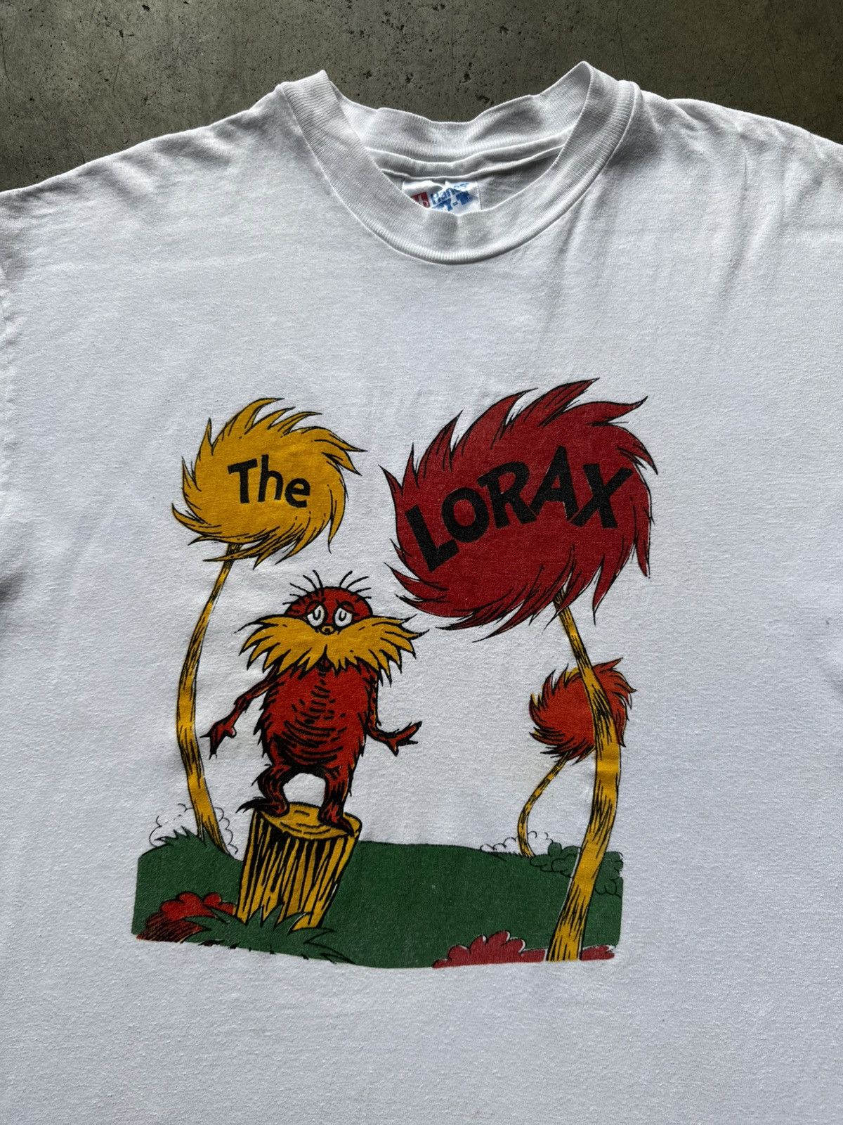 Vintage Dr. Seuss The Lorax Vintage Tee Shirt Movie Cartoon Network Size US L / EU 52-54 / 3 - 3 Thumbnail