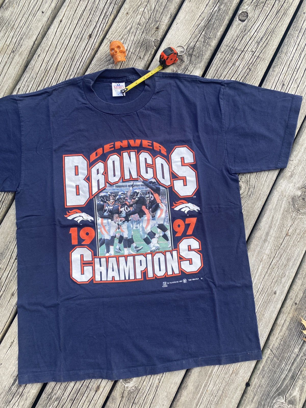Vintage 1997 Denver Broncos Champions shirt sz XL Size US XL / EU 56 / 4 - 1 Thumbnail